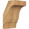 Ekena Millwork 6"W x 6"D x 10"H Balboa Rough Sawn Knee Brace, Western Red Cedar BRC06X06X10BOA00RWR - alternate 1